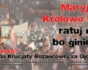 Billboardy Krucjaty Różańcowej: &#8222;Maryjo, Królowo Polski, ratuj nas, bo giniemy!&#8221; 