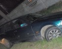 Rzekuń: Pijany kierowca bmw spowodował kolizję i porzucił rozbite auto w rowie [ZDJĘCIA]