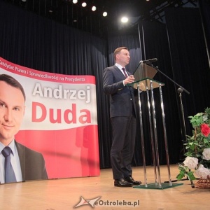 Andrzej Duda wygrał wybory prezydenckie w Ostrołęce