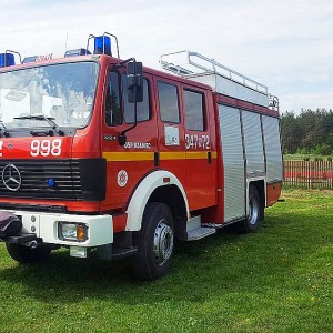 Nowy wóz ratowniczo-gaśniczy dla strażaków ochotników z Rżańca