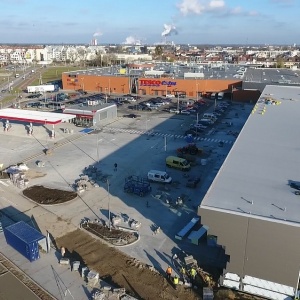 Zobacz najnowszy film z placu budowy parku handlowego [Wideo]
