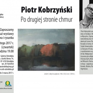 Wernisaż wystawy Piotra Kobrzyńskiego &#8222;Po drugiej stronie chmur&#8221;