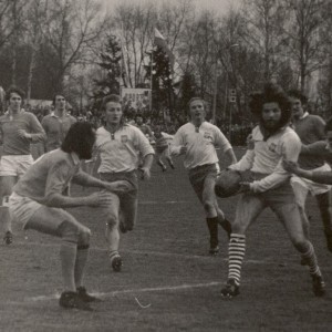Puchar FIRA w rugby. 43 lata temu Polska wygrała z Holandią w Ostrołęce (zdjęcia)