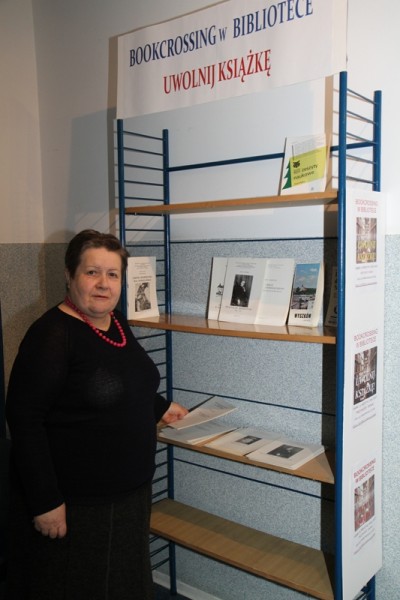 W bibliotece stworzono specjalny kącik na akcję uwolnij książkę (fot. R. Dawid)