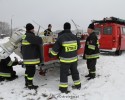 Strażacy uratowali topiącego się w Narwi psa