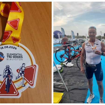 Karol Janczewski z udanym debiutem w triathlonie!