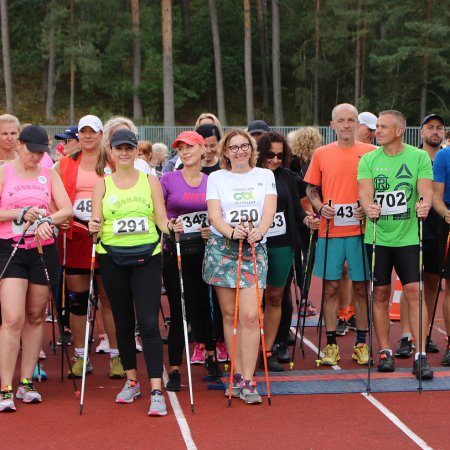 II Mistrzostwa Mazowsza Pracowników Oświaty w Nordic Walking w Lelisie