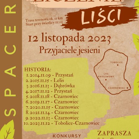 “Liczenie Liści 2023”: spacer przez przeszłość i teraźniejszość