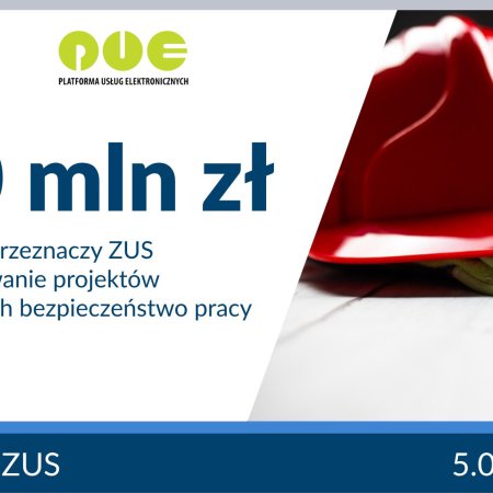 Do ZUS-u wpłynęło ponad 5 tys. wniosków w konkursie na poprawę BHP