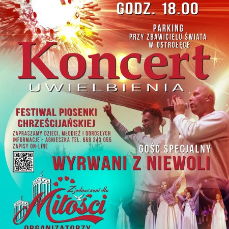 Koncert Uwielbienia powraca do Ostrołęki!