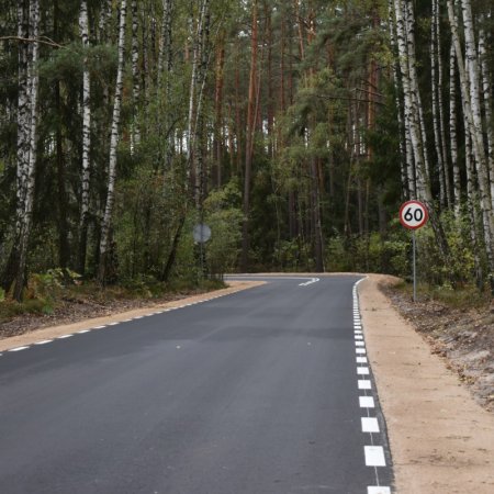 Półtora kilometra nowej drogi w gminie Łyse. Mieszkańcy mogą już korzystać [ZDJĘCIA]