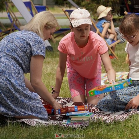 Piknik Czytelniczy na osiedlu Stacja 2024 [ZDJĘCIA, WIDEO]