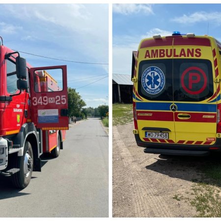 Dramatyczna akcja ratunkowa w Majdanie. Z tragicznym finałem