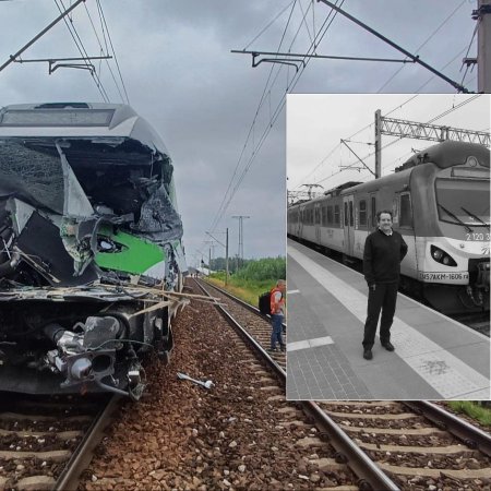 Tragiczna śmierć maszynisty Kolei Mazowieckich. Zginął w wypadku