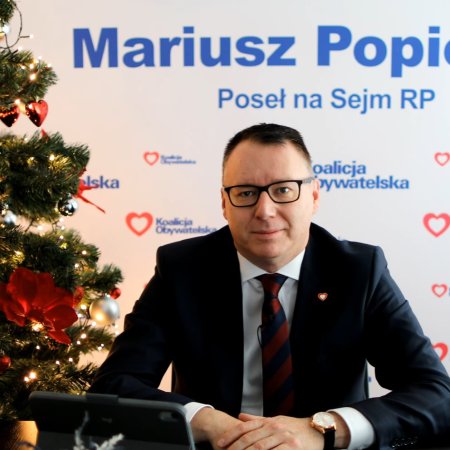 Życzenia świąteczne od Mariusza Popielarza posła na Sejm RP [WIDEO]