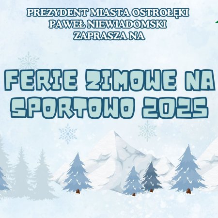 Ferie zimowe na sportowo 2025