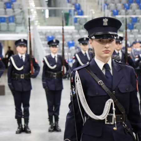 Nowi policjanci na Mazowszu. Trafią też do Ostrołęki [ZDJĘCIA]