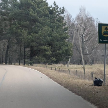 Kierowała się w stronę domu, opuszczając gminę Lelis