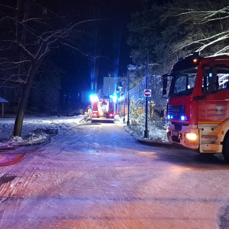 Pożar w Ostrołęce: Straty liczone w setkach tysięcy złotych [ZDJĘCIA]