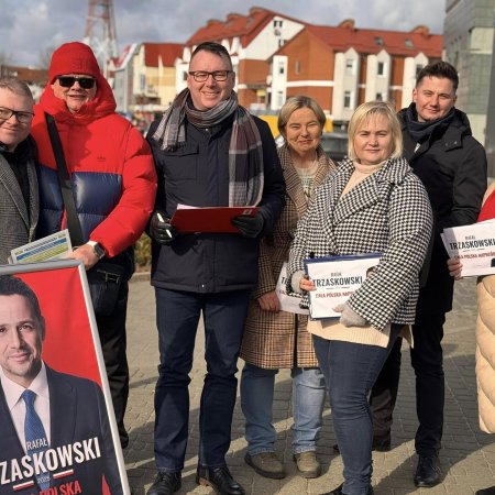 Kolejna zbiórka podpisów dla Trzaskowskiego w Ostrołęce