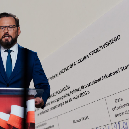 Wybory 2025. Krzysztof Stanowski zbiera podpisy. Chce kandydować na prezydenta