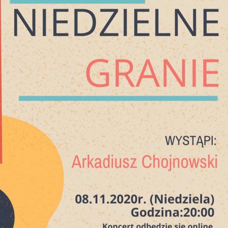 Mini koncert Arkadiusz Chojnowskiego