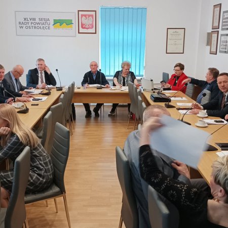 Trwa XLVIII sesji Rady Powiatu w Ostrołęce