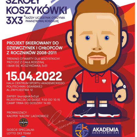 Rusza Szkoła koszykówki 3x3. Energa Głównym Mecenasem projektu