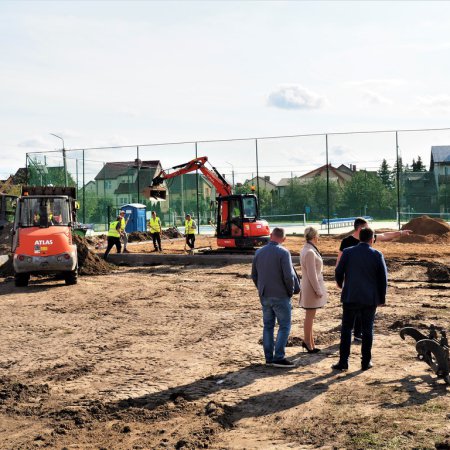 Ruszyła budowa centrum aktywności fizycznej w Olszewie-Borkach [ZDJĘCIA]