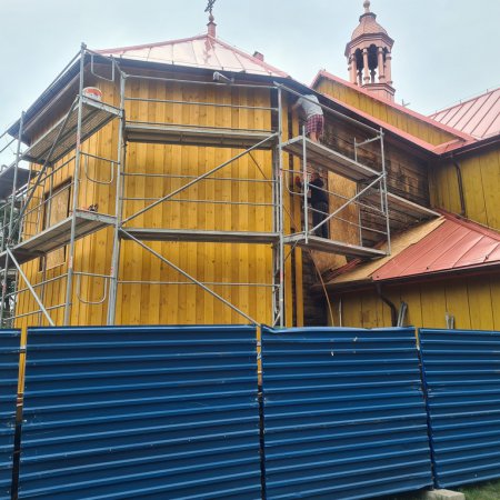 Renowacja zabytkowego kościoła pw. św. Anny w Dąbrówce [ZDJĘCIA]