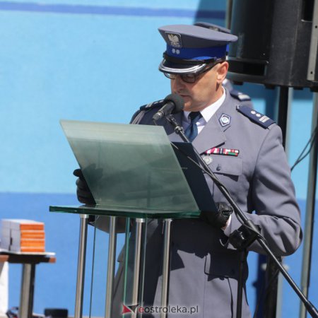 Komendant ostrołęckiej policji z awansem na wyższy stopień