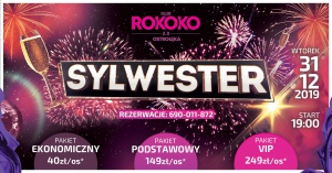 Sylwester 2019/2020 z eOstroleka.pl ! Przedstawiamy oferty bali sylwestrowych! Rokoko 2.0 Ostrołęka!